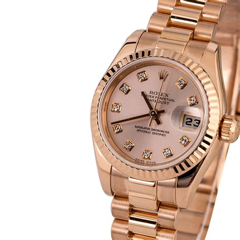 rolex uhren damen rosegold|Rolex Roségold Uhren .